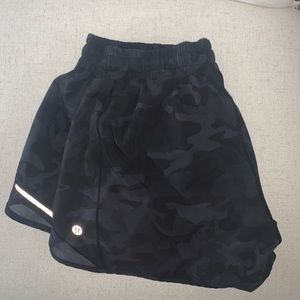 Camo lululemon shorts
